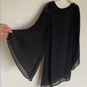 Bell Sleeve-Shift Dress